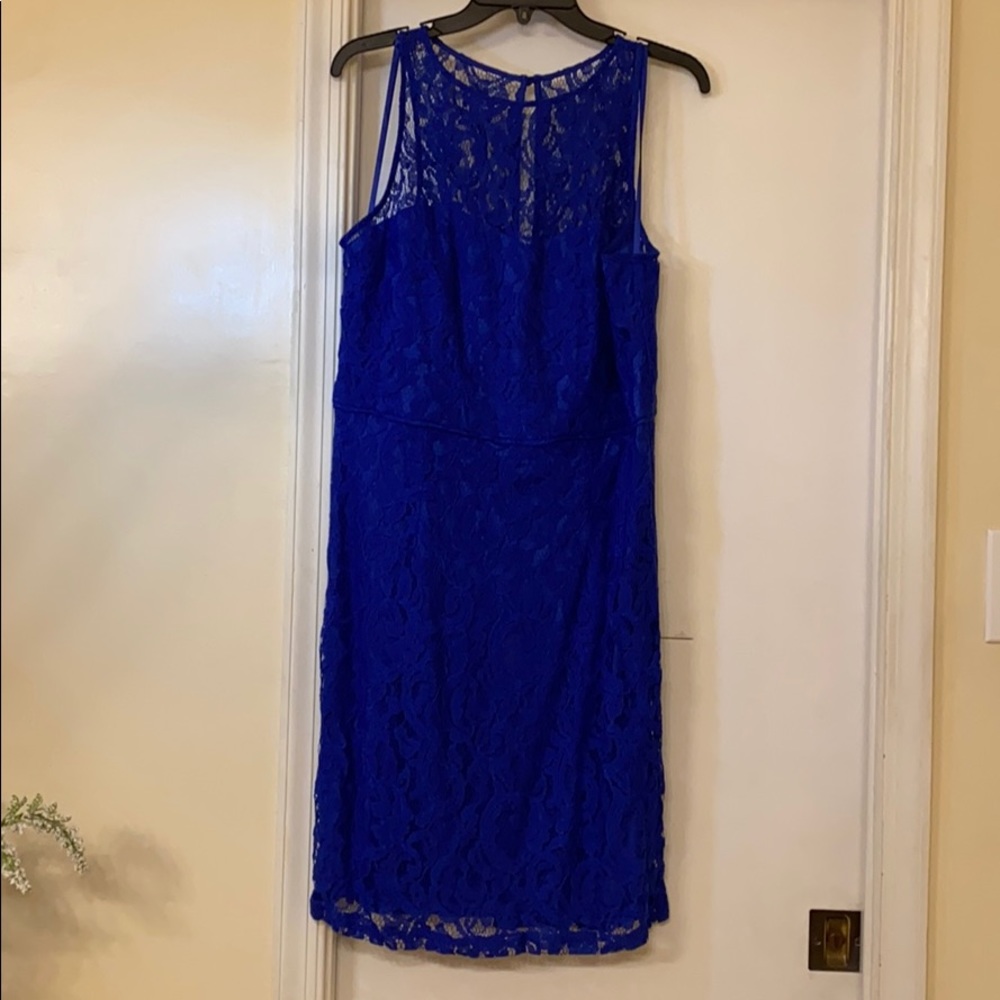 Women’s Blue Lace Dress
